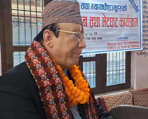 जनताको सम्पत्ति तथा अदालत जलाउनेलाई कानुनी दायरामा ल्याउनुपर्छ ः प्रधानन्यायाधीश